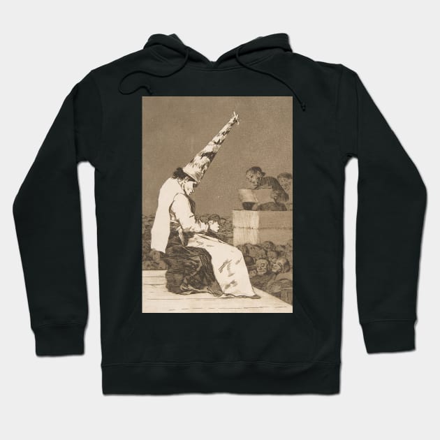 These Specks of Dust by Francisco Goya Hoodie by Classic Art Stall